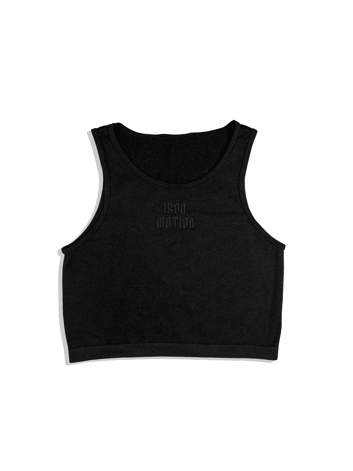 Дамски черен crop top